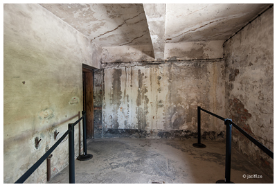 Auschwitz I. Krematorie 1 tillika den första gaskammaren
