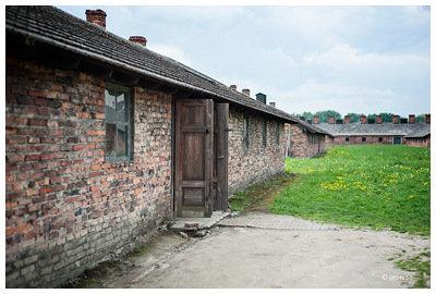 Auschwitz II - Birkenau. Barack 13.